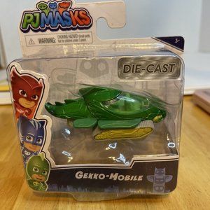PJ Masks Metallic Green Die Cast Gekko-Mobile 2020 Disney Junior Just Play